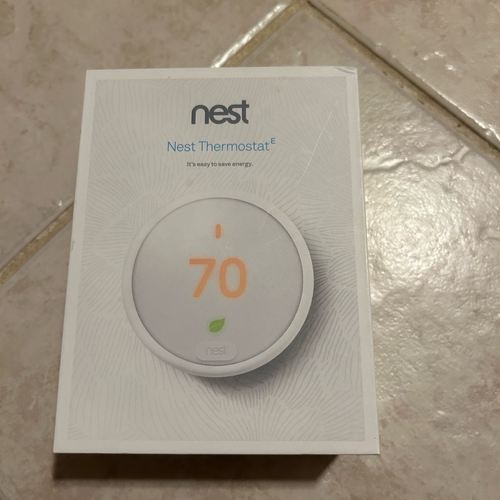 Nest Thermostat E in White